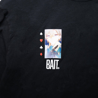 BAIT x Honkai Star Rail Men Aventurine Long Sleeve (black)