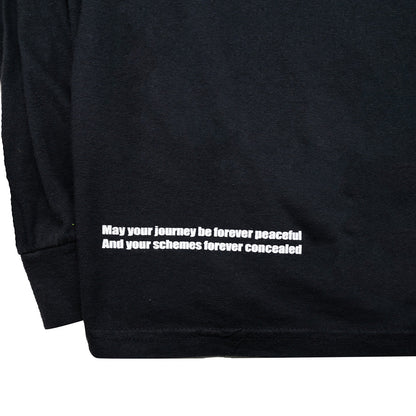 BAIT x Honkai Star Rail Men Aventurine Long Sleeve (black)