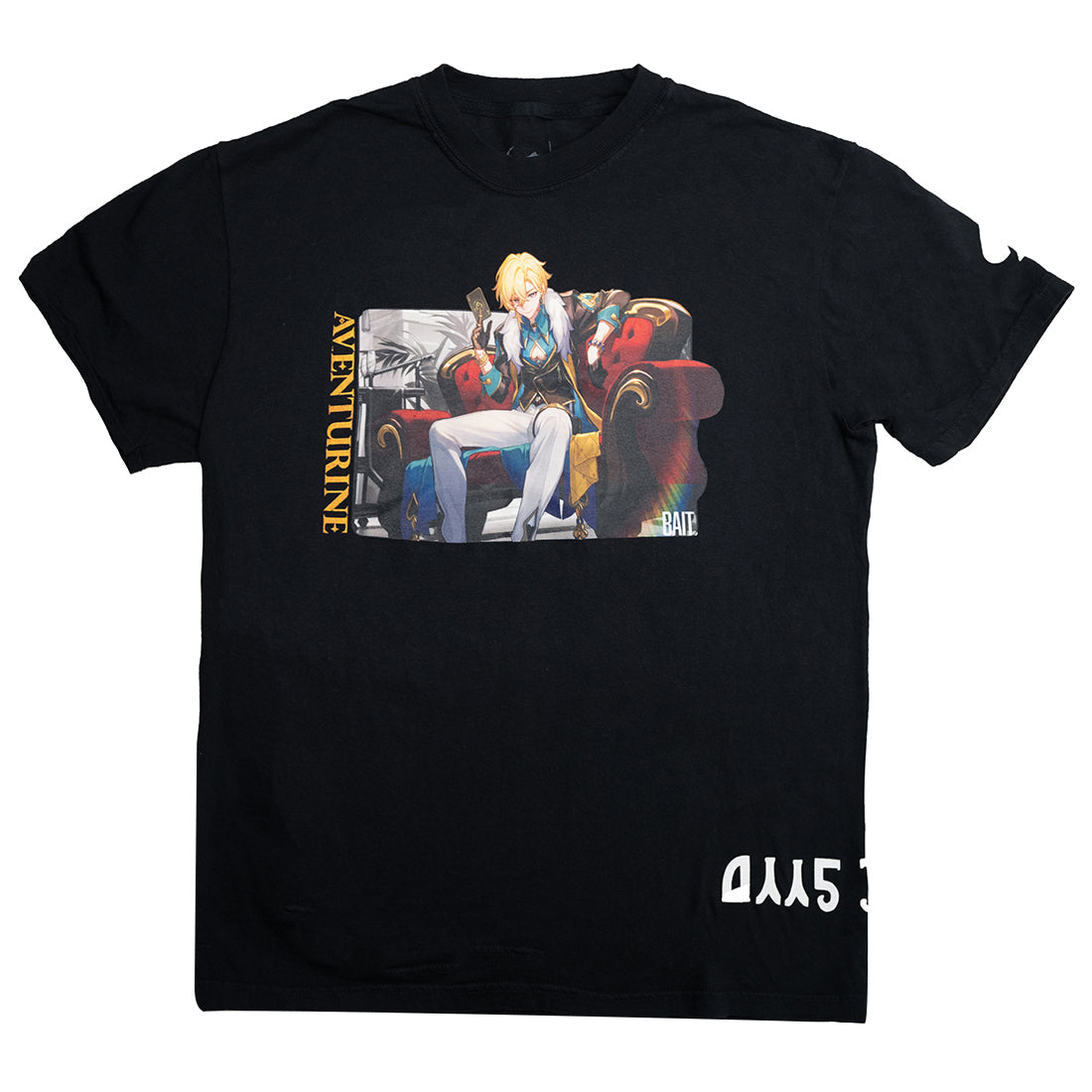 BAIT x Honkai Star Rail Men Aventurine Tee (black)