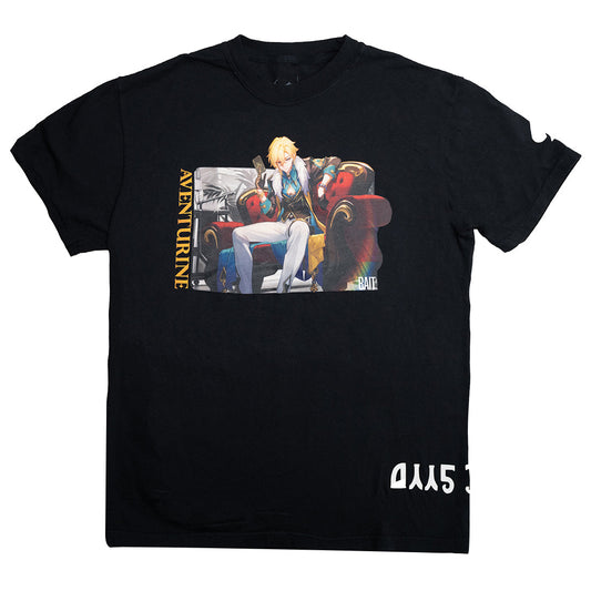 BAIT x Honkai Star Rail Men Aventurine Tee (black)