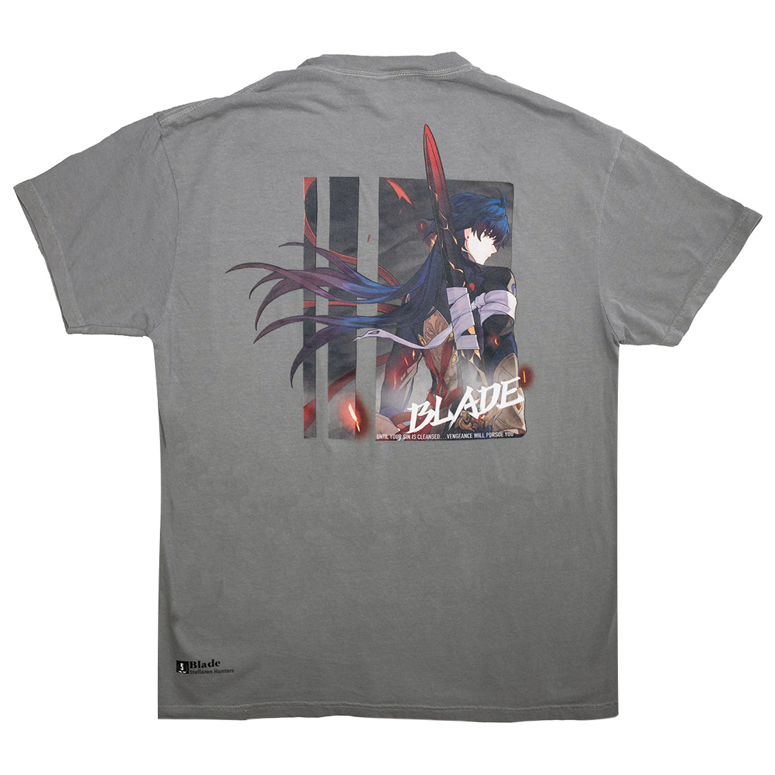 BAIT x Honkai Star Rail Men Blade Tee (gray)