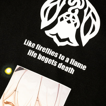 BAIT x Honkai Star Rail Men Firefly Tee (black)