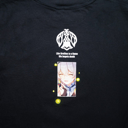 BAIT x Honkai Star Rail Men Firefly Tee (black)