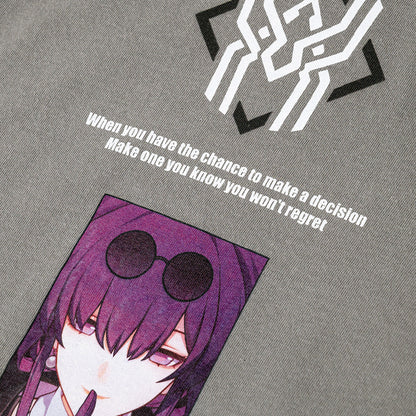 BAIT x Honkai Star Rail Men Kafka Tee (gray)