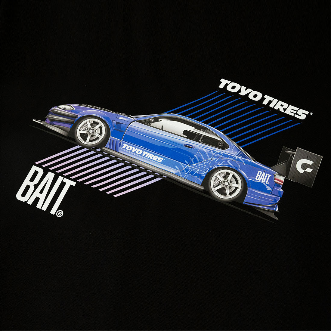 BAIT x Toyo Tires Men Car Tee (black)