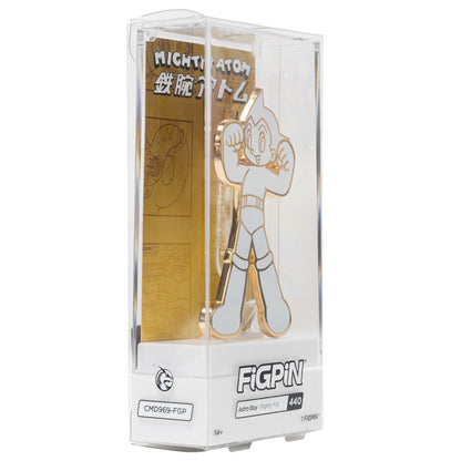 BAIT x FiGPiN Astro Boy Mighty Fist #440 (white / gold)