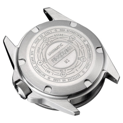 Unimatic U1-FD Diving Watch Kit (black / silver)