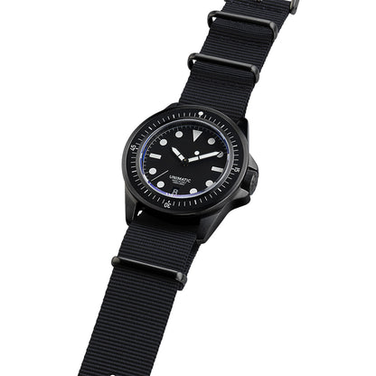 Unimatic U1-FDN Diving Watch Kit - Limited Edition of 300 (black / white)