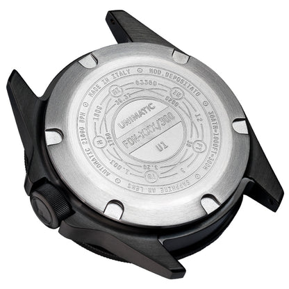 Unimatic U1-FDN Diving Watch Kit - Limited Edition of 300 (black / white)