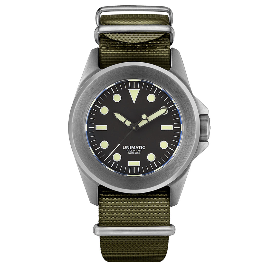 Unimatic U4 Military Watch Kit (black / silver / olive)