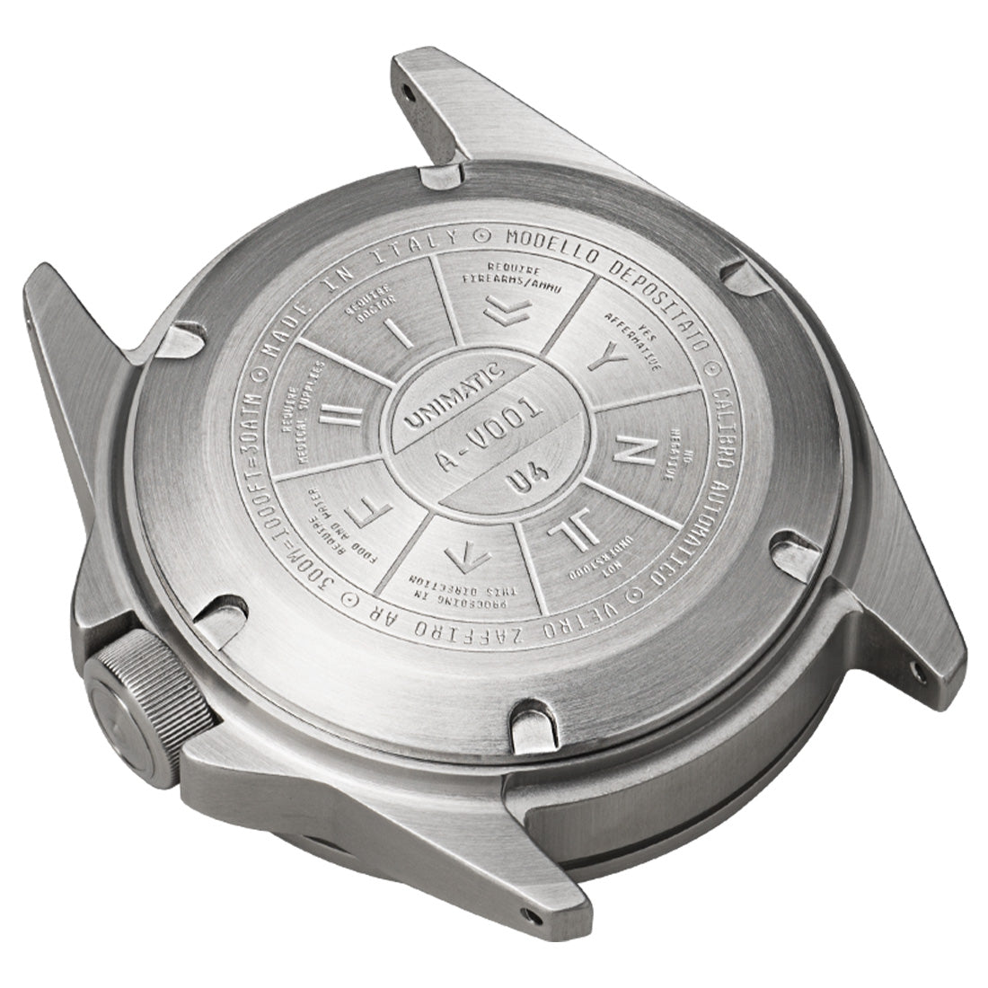 Unimatic U4 Military Watch Kit (black / silver / olive)